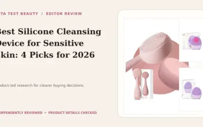 Silicone Cleansing Devices We Recommend for Reactive Skin in 2026