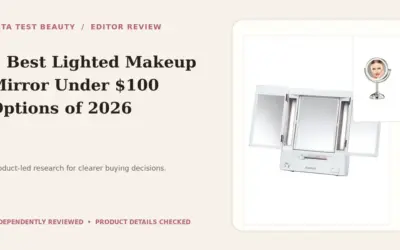 Lighted Vanity Mirrors Under $100 Worth Buying in 2026