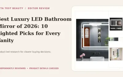 Illuminated Vanity Mirrors Worth Buying for Your Bathroom in 2026