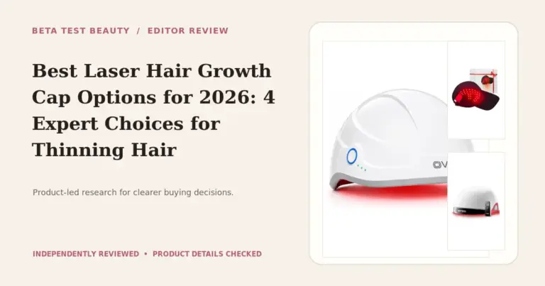 Best Laser Hair Growth Cap Options for 2026: 4 Expert Choices for Thinning Hair
