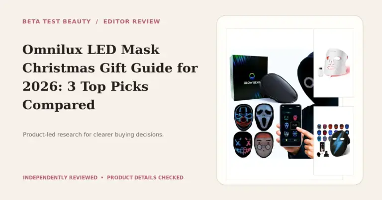 Omnilux LED Mask Christmas Gift Ideas and Top Picks for 2026