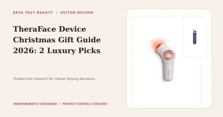 TheraFace Device Christmas Gift Guide 2026: 2 Luxury Picks
